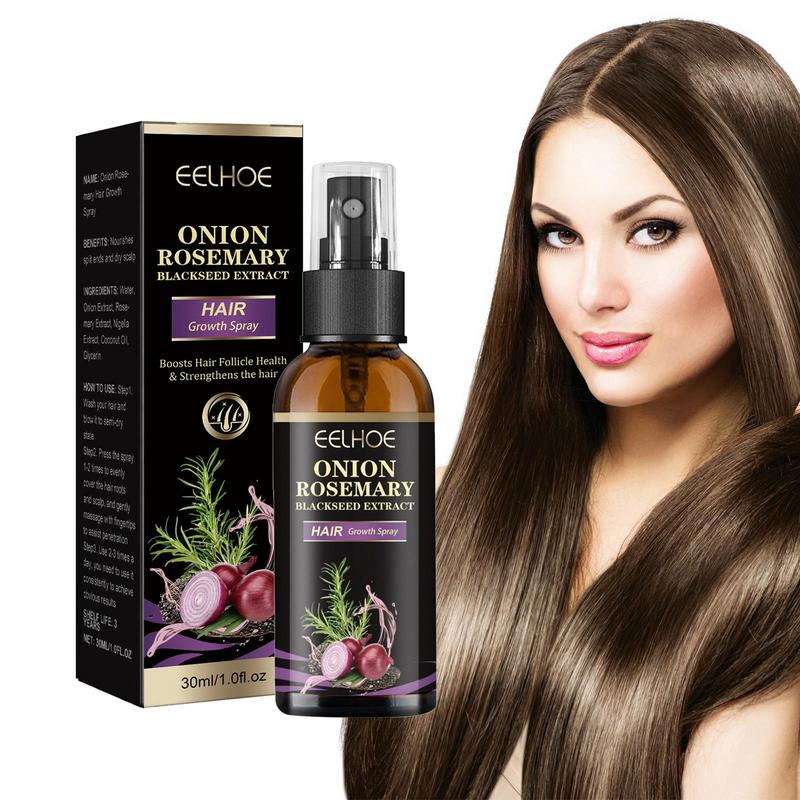 Hair Care Organic - 양파 로즈마리 고밀도 헤어 스프레이, 모발