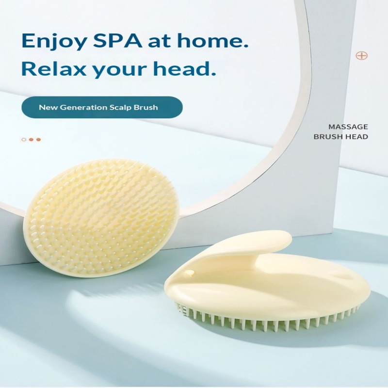 부드러운 실리콘 두피 마사지 샴푸 브러쉬 습식 및 건식 - Hair Care Products 리뷰 및 가격