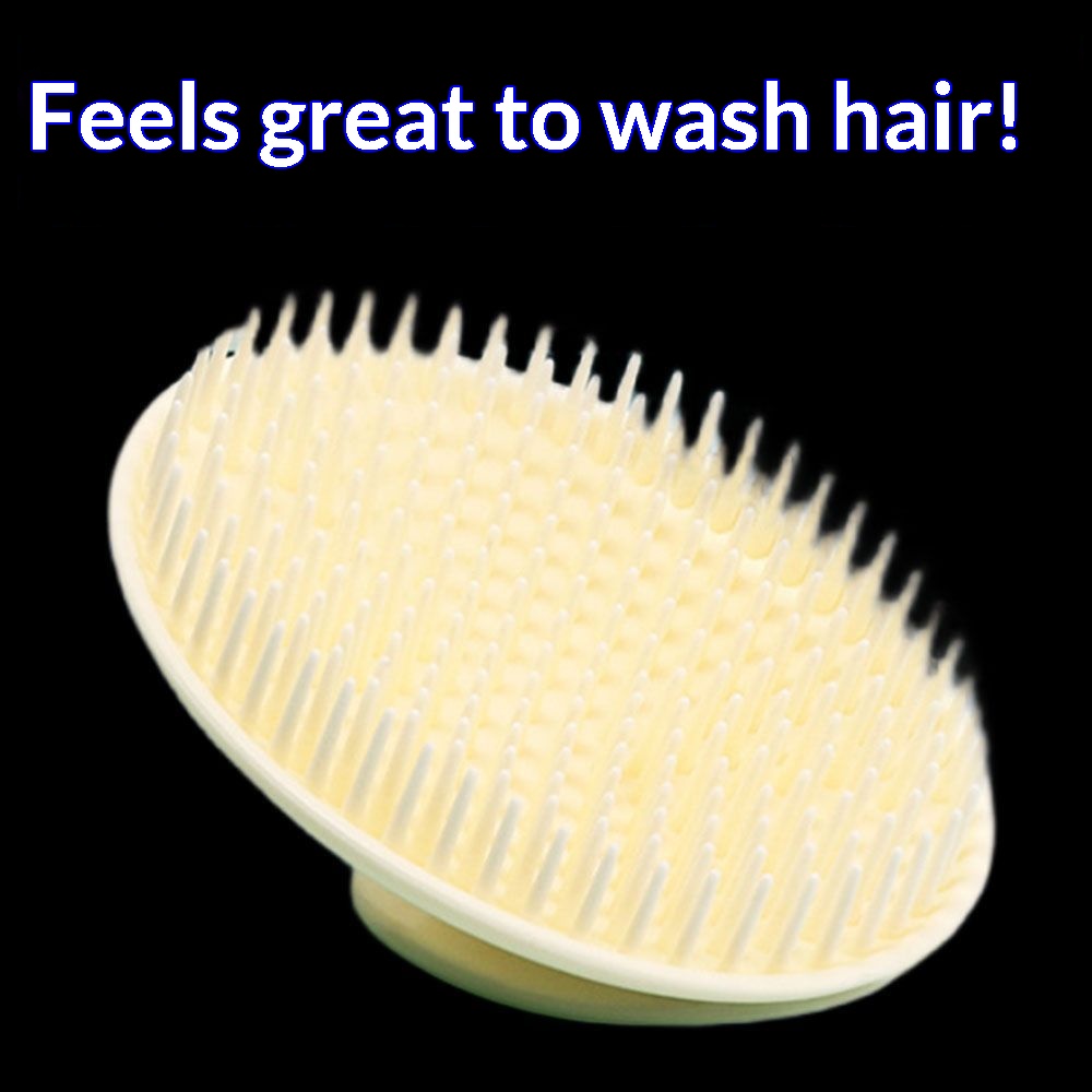 부드러운 실리콘 두피 마사지 샴푸 브러쉬 습식 및 건식 - Hair Care Products 리뷰 및 가격