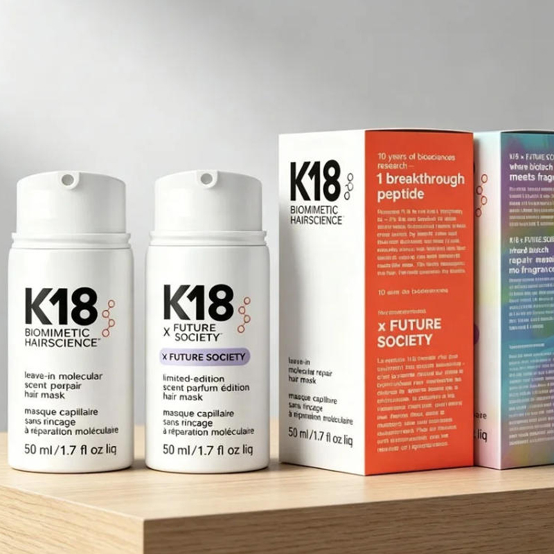 새로운 K18 50ml, 150ml 헹구지 않는 분자  - Hair Care K18 리뷰 및 가격