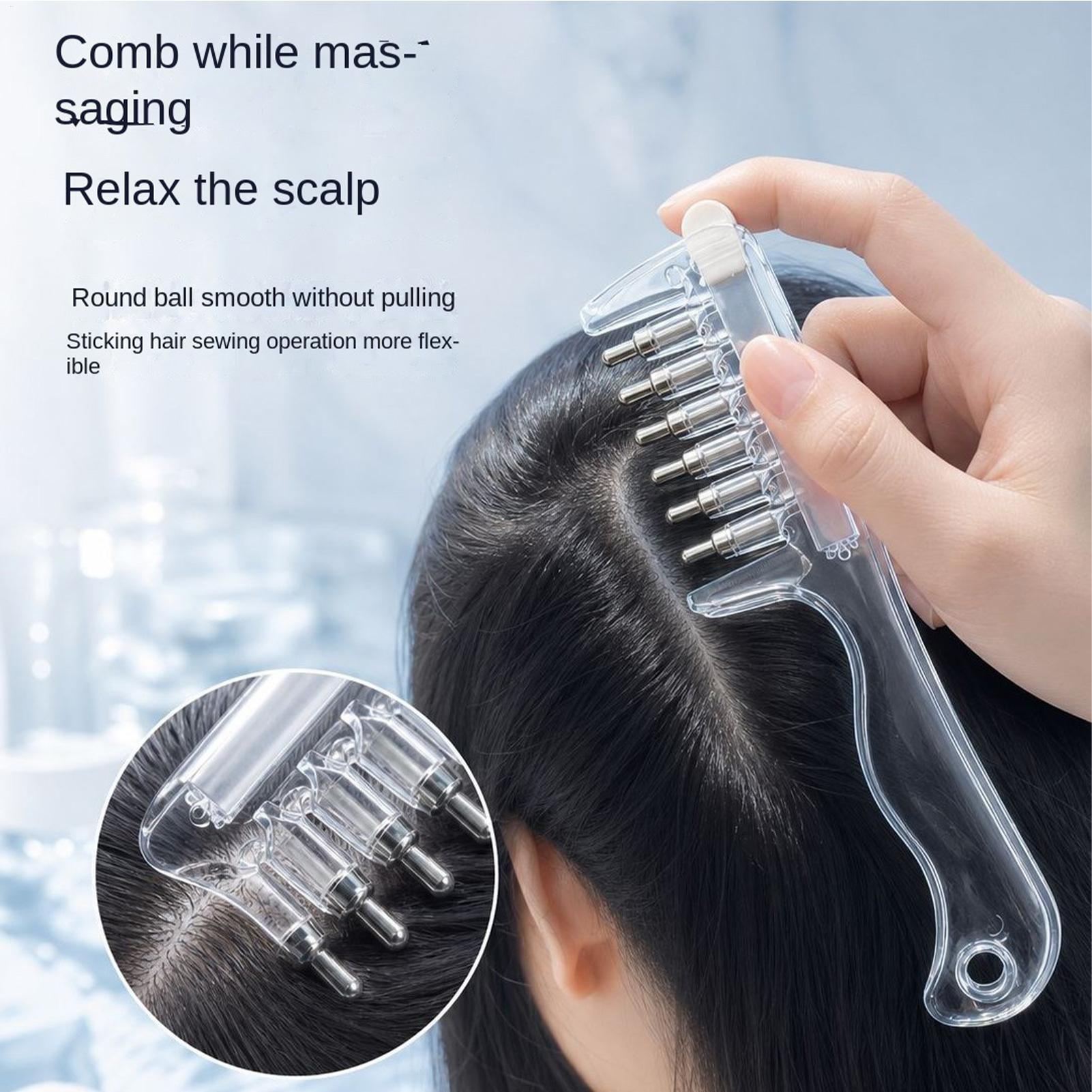 휴대용 투명 헤어 뿌리 빗, 액체 도포용 빗, 두피 마 - Hair Care Lotion 리뷰 및 가격