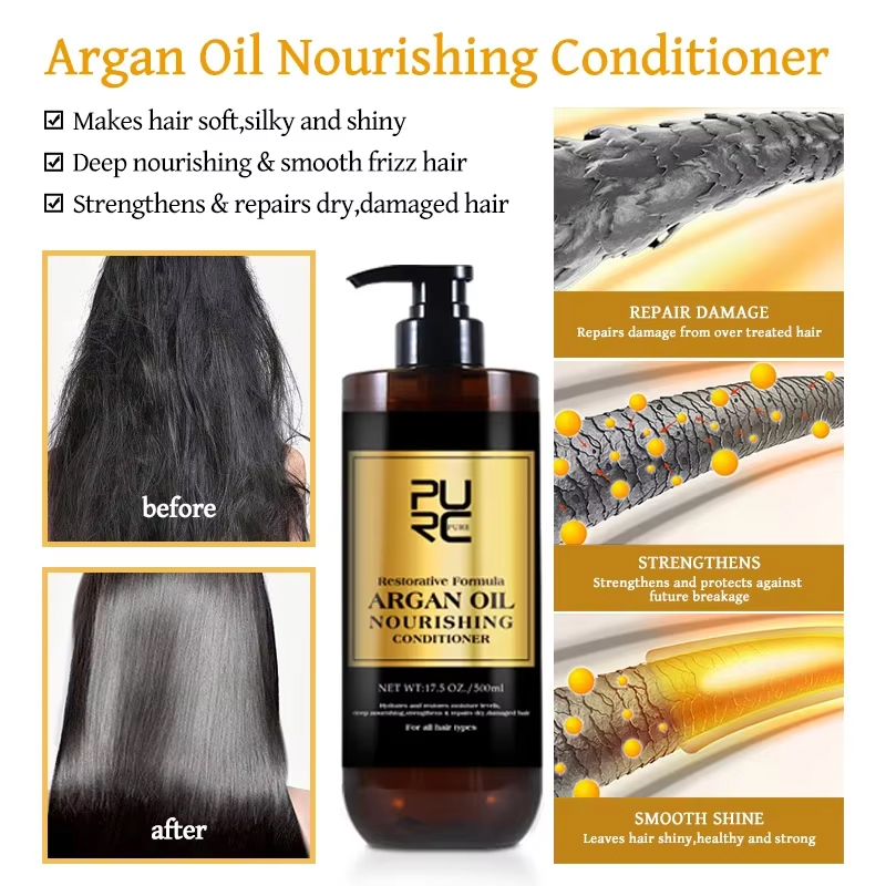 PURC 모로코 세트: 세럼, 부드러운 샴푸 및 컨디셔 - Hair Care Dandruff 리뷰 및 가격
