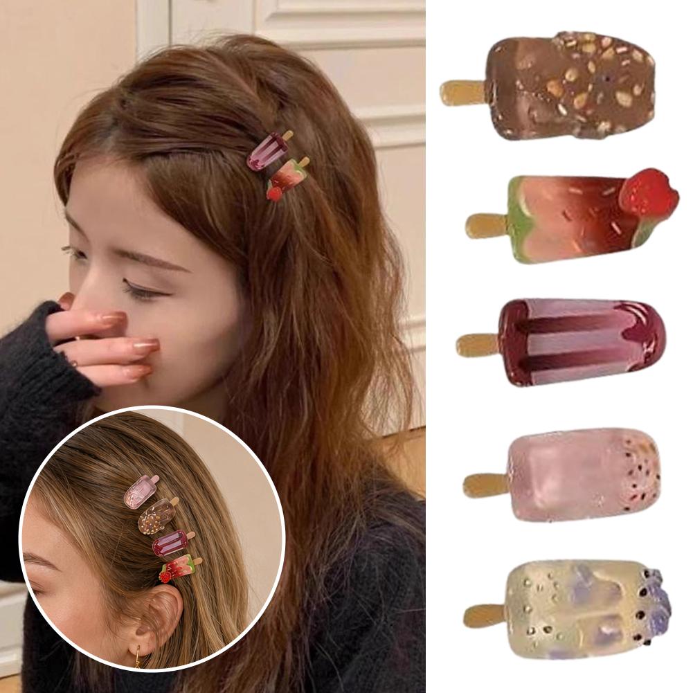 10개 아이스크림 헤어핀 세트, 귀여운 아이스크림 디자 - Hair Care Lotion 리뷰 및 가격