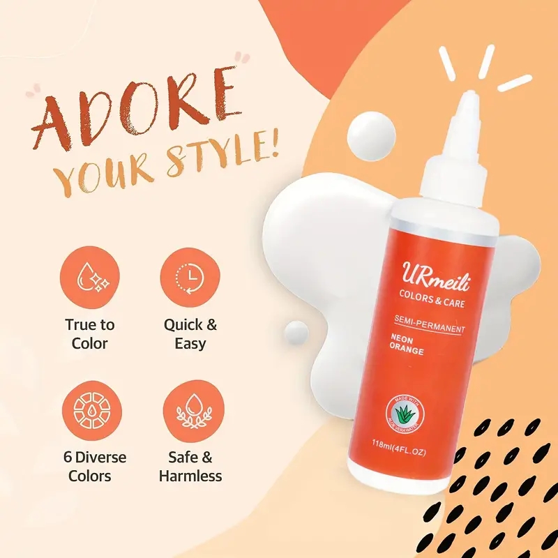 천연 헤어 컬러 크림 반영구적 머리 염색 제품 할로윈  - Hair Care Lotion 리뷰 및 가격