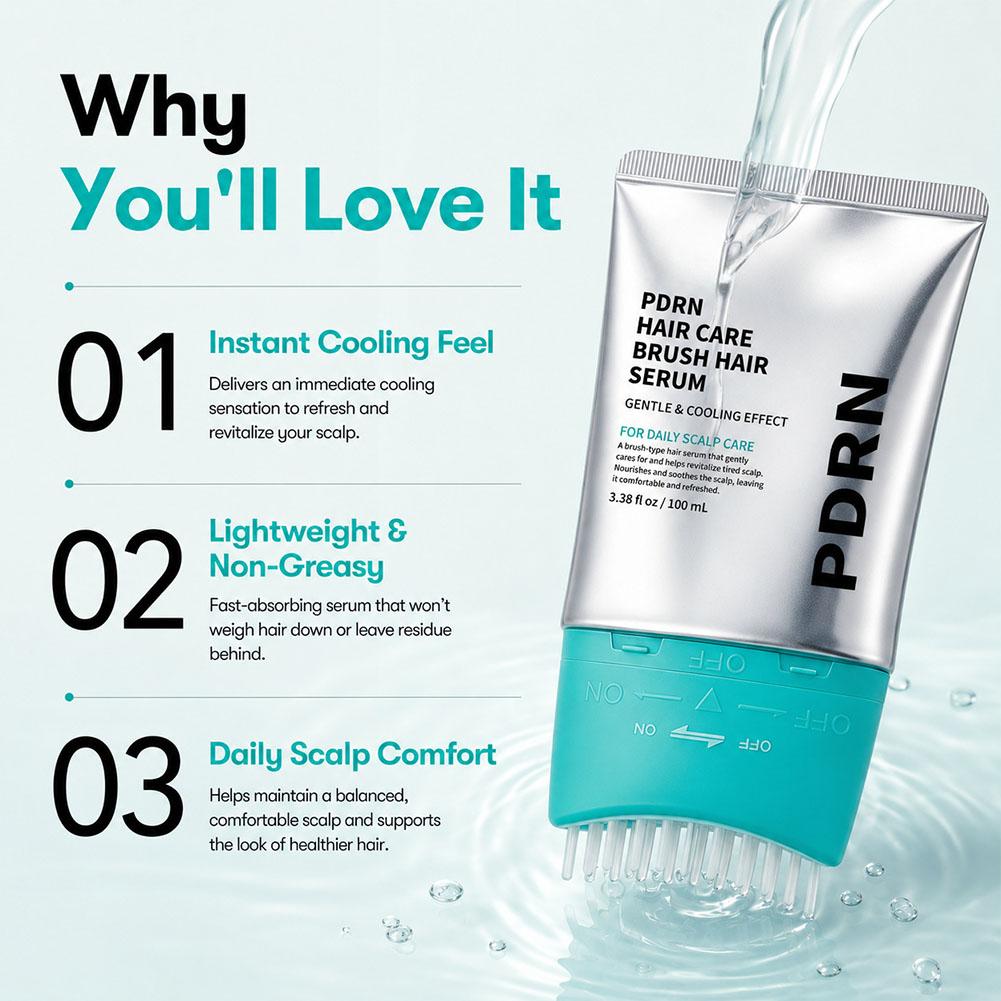 PDRN 헤어 케어 브러시 헤어 세럼 모근 강화 에센스 - Hair Care Korean Products 리뷰 및 가격